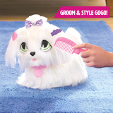 Just Play Gogo the Walking Puppy, Peluche animali Bambino/Bambina, 4 anno/i, Sonoro