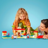 LEGO DUPLO 10434 Il Supermercato di Peppa Pig con Macchina Giocattolo e Negozio, Giochi Didattici per Bambine e Bambini da 2+, Giochi di costruzione Giochi Didattici per Bambine e Bambini da 2+, Set da costruzione, 2 anno/i, Plastica, 70 pz, 1,2 kg