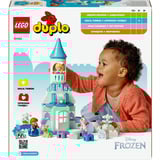 LEGO DUPLO │ Disney 10455 La Festa al Castello di Anna ed Elsa Frozen, Gioco Didattico con 5 Personaggi per Bambine e Bambini2+, Giochi di costruzione Gioco Didattico con 5 Personaggi per Bambine e Bambini2+, Set da costruzione, 2 anno/i, Plastica, 54 pz, 884 g