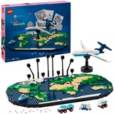 LEGO Family 41838 Momenti di Viaggio, Mappa del Mondo con Aereo e Supporto Foto da Costruire, Idea Regalo Ragazzi e Ragazze, Giochi di costruzione Mappa del Mondo con Aereo e Supporto Foto da Costruire, Idea Regalo Ragazzi e Ragazze, Set da costruzione, 14 anno/i, Plastica, 1231 pz, 2,27 kg