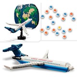 LEGO Family 41838 Momenti di Viaggio, Mappa del Mondo con Aereo e Supporto Foto da Costruire, Idea Regalo Ragazzi e Ragazze, Giochi di costruzione Mappa del Mondo con Aereo e Supporto Foto da Costruire, Idea Regalo Ragazzi e Ragazze, Set da costruzione, 14 anno/i, Plastica, 1231 pz, 2,27 kg
