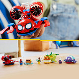 LEGO Marvel Spidey e i suoi super amici Spidey: veicoli subacquei, Giochi di costruzione 