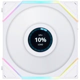 Lian Li UNI FAN TL120 LCD, Ventola bianco, Reverse Blade, 124 mm