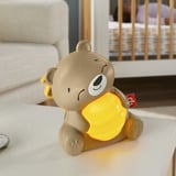 Mattel HRB18 luce da notte per bambino Marrone, Bianco, Orologio di gioco Bambino/Bambina, Sonoro, Batteria