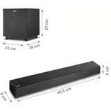 Medion Life S61022 Soundbar Dolby Atmos Nero