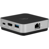 OWC OWCTCDK6P2SG hub di interfaccia USB 3.2 Gen 1 (3.1 Gen 1) Type-A 600 Mbit/s Grigio grigio/Nero, USB 3.2 Gen 1 (3.1 Gen 1) Type-A, USB tipo-C, MicroSD (TransFlash), 600 Mbit/s, Grigio, Alluminio, Plastica