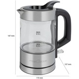 ProfiCook 501228, Bollitore accaio/Nero