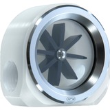 RAIJINTEK RJK - FLOW METER WHITE bianco