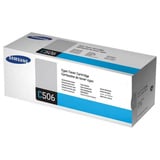 Samsung Cartuccia toner ciano originale HP CLT-C506L ad alta capacità Samsung Cartuccia toner ciano originale CLT-C506L ad alta capacità, Ciano, 1 pz, Vendita al dettaglio