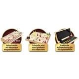 Schmidt Spiele Non arrabbiarti - Deluxe, Gioco da tavolo 