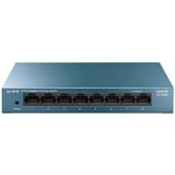 TP-Link LS108G switch di rete Non gestito Gigabit Ethernet (10/100/1000) Blu, Interruttore blu, Non gestito, Gigabit Ethernet (10/100/1000)