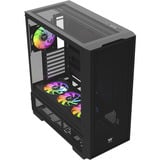 Thermaltake S380 TG ARGB Black, Chassis Tower Nero
