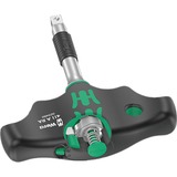 Wera 411 A RA Cacciavite adattatore a impugnatura trasversale con funzione a cricchetto Nero/Verde
