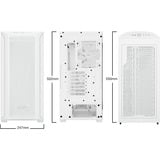 be quiet! BGW64, Chassis Tower bianco