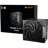 be quiet! POWER ZONE 2 1000W alimentatore per computer 20+4 pin ATX ATX Nero, Alimentatore PC Nero, 1000 W, 100 - 240 V, 1070 W, 50/60 Hz, 13 A, 6,5 A