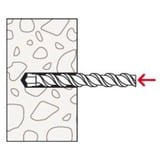 fischer Ancorante a percussione EA II M6 R, Tassello accaio