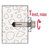 fischer EA II M6 R, Tassello accaio