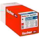 fischer Vite per legno PowerFull II 6,0x140 ZK TX VG 