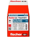 fischer Vite per legno PowerFull II 6,0x140 ZK TX VG 