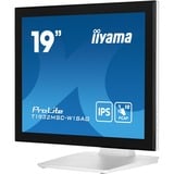 iiyama ProLite T1932MSC-W1SAG Monitor PC 48,3 cm (19") 1280 x 1024 Pixel Full HD LED Touch screen Da tavolo Bianco, Monitor LED bianco (matto), 48,3 cm (19"), 1280 x 1024 Pixel, Full HD, LED, 14 ms, Bianco