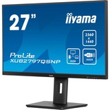 iiyama ProLite XUB2797QSNP-B1 Monitor PC 68,6 cm (27") 2560 x 1440 Pixel Quad HD LED Nero, Monitor LED Nero (opaco), 68,6 cm (27"), 2560 x 1440 Pixel, Quad HD, LED, 1 ms, Nero