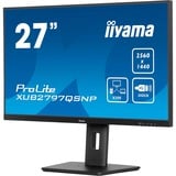 iiyama XUB2797QSNP-B1, Monitor LED Nero (opaco)