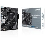ASUS PRIME A520M-R AMD A520 Socket AM4 micro ATX, Scheda madre AMD, Socket AM4, AMD Ryzen 3000 Series, AMD Ryzen 5000 Series, Socket AM4, DDR5-SDRAM, 64 GB