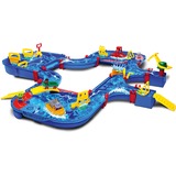 Aquaplay MegaLockBox Set da gioco, Giochi d'acqua Sistema di canali navigabili, 3 anno/i, Blu, Multicolore