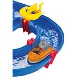 Aquaplay MegaLockBox Set da gioco, Giochi d'acqua Sistema di canali navigabili, 3 anno/i, Blu, Multicolore