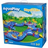 Aquaplay MegaLockBox Set da gioco, Giochi d'acqua Sistema di canali navigabili, 3 anno/i, Blu, Multicolore