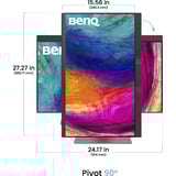 BenQ PD2770U, Monitor LED Nero