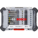 Bosch 2607017723, Set di bit grigio/Nero