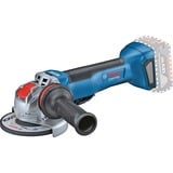 Bosch GWX 18V-10 P PROFESSIONAL smerigliatrice angolare 9000 Giri/min 1000 W 1,9 kg blu/Nero, 9000 Giri/min, Batteria, 1,9 kg, Motore senza spazzole
