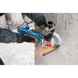 Bosch GWX 18V-10 P PROFESSIONAL smerigliatrice angolare 9000 Giri/min 1000 W 1,9 kg blu/Nero, 9000 Giri/min, Batteria, 1,9 kg, Motore senza spazzole