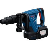 Bosch Martello perforatore a batteria GSH 18V-5 Professional solo, 18 Volt, Martello di scalpellatura blu/Nero