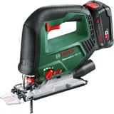 Bosch Sega a gattuccio AdvancedSaw 18V-140, 18 Volt, Puzzle verde