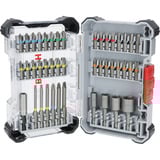 Bosch Set di punte per avvitatore Extra Hard, 43 pezzi, Set di bit grigio/Nero
