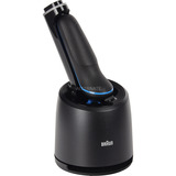 Braun Series 5 52-B7000cc Rasoio Trimmer Nero Nero/Blu, Rasoio, Nero, EasyClean, Pulsanti, LED, Batteria