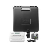 Brother PT-D410VP stampante per etichette (CD) ZINK (Zero-Ink) 180 x 180 DPI Cablato TZe QWERTY, Stampa etichette bianco, QWERTY, TZe, ZINK (Zero-Ink), 180 x 180 DPI, Cablato, Bianco