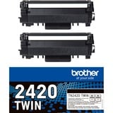 Brother TN-2420TWIN cartuccia toner 2 pz Originale 3000 pagine, 2 pz