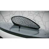 CHERRY MW 8C ADVANCED mouse Ambidestro RF senza fili + Bluetooth Ottico 3000 DPI Nero, Ambidestro, Ottico, RF senza fili + Bluetooth, 3000 DPI, Nero, Grigio