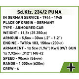 COBI Sd.Kfz. 234/2 Puma, Giochi di costruzione 