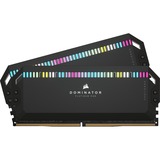 Corsair Dominator Platinum RGB memoria 32 GB 2 x 16 GB DDR5 6200 MHz Nero, 32 GB, 2 x 16 GB, DDR5, 6200 MHz, 288-pin DIMM