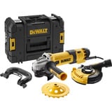 DEWALT Smerigliatrice angolare DWE4257KT-QS set superficie calcestruzzo, 125mm giallo/Nero