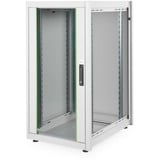 Digitus Armadio di rete Serie Dynamic Basic - 600 x 800 mm (LxP), IT armadio grigio chiaro, Rack indipendenti, 600 kg, Grigio