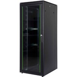 Digitus Armadio di rete Serie Unica - 800 x 1000 mm (LxP), IT armadio Nero, Rack indipendenti, 42U, 800 kg, Lucchetti, Nero