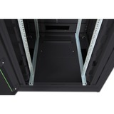 Digitus Armadio di rete Serie Unica - 800 x 1000 mm (LxP), IT armadio Nero, Rack indipendenti, 42U, 800 kg, Lucchetti, Nero