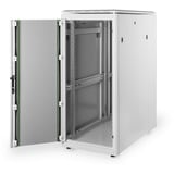 Digitus Armadio di rete Serie Unique - 600 x 1000 mm (L x P), IT armadio grigio chiaro, Rack indipendenti, 800 kg, Grigio