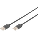 Digitus Cavo di collegamento USB 2.0 USB-A (spina) > USB-A (spina) Nero
