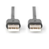 Digitus Cavo di collegamento USB 2.0 USB-A (spina) > USB-A (spina) Nero